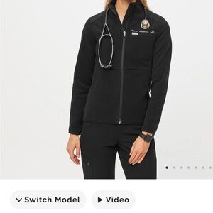 Fig Black On-Shift - Fleece Jacket